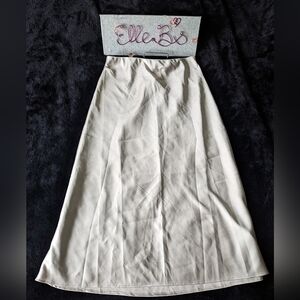 NWT The Drop Champagne Color Midi Skirt XS